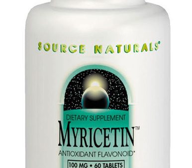 SOURCE NATURALS - Myricetin 100 mg - 60 Tablets Discount