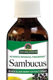 NATURE S ANSWER - Sambucus Elder Berry Spray - 2 fl. oz. (60 ml) Cheap