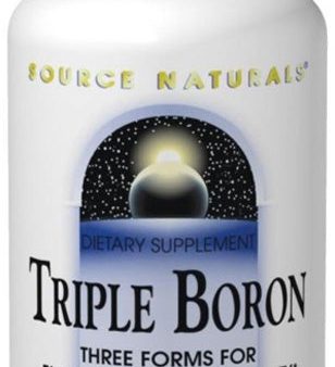 SOURCE NATURALS - Triple Boron  - 200 Capsules Supply