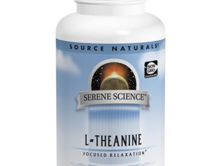 SOURCE NATURALS - Serene Science L-Theanine 200 mg - 60 Tablets Sale