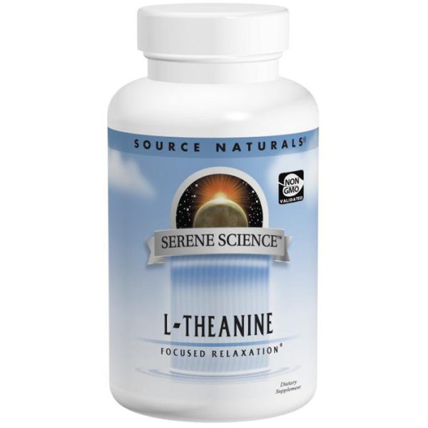 SOURCE NATURALS - Serene Science L-Theanine 200 mg - 60 Tablets Sale