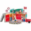 Playset Smoby Caserne de Pompiers Électronique Online Sale