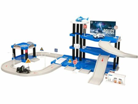 Car park with Cars Speed & Go 78 x 26,5 x 42,5 cm (2 Units) Discount