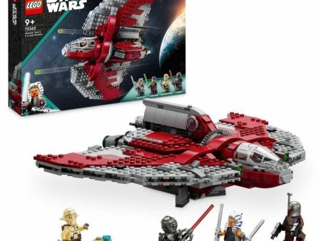 Playset Lego Star Wars 75362 Ahsoka Tano s T6 Jedi Shuttle 599 Pieces Online Hot Sale