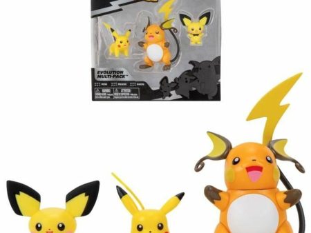 Set of Figures Pokémon Evolution Multi-Pack: Pikachu Discount