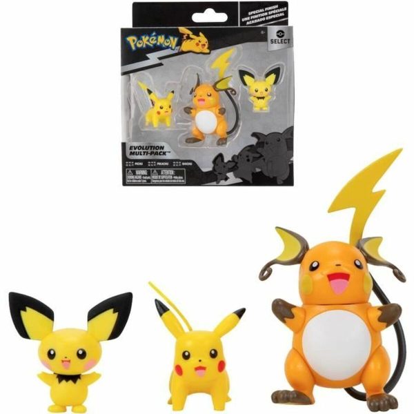 Set of Figures Pokémon Evolution Multi-Pack: Pikachu Discount