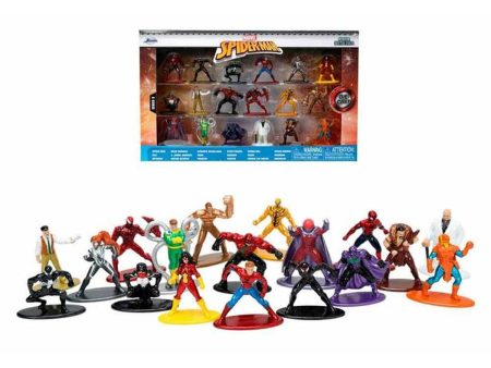 Set of Figures Spider-Man 4 cm 18 Pieces Supply