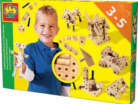 Playset SES Creative Kit for the Young Cabinetmaker (FR) Online Hot Sale