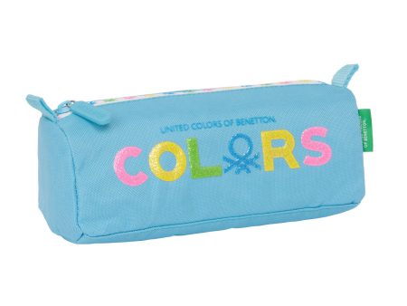 School Case Benetton Spring Sky blue 21 x 8 x 7 cm For Cheap