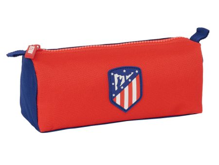 School Case Atlético Madrid Blue Red 21 x 8 x 7 cm For Cheap