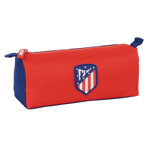 School Case Atlético Madrid Blue Red 21 x 8 x 7 cm For Cheap