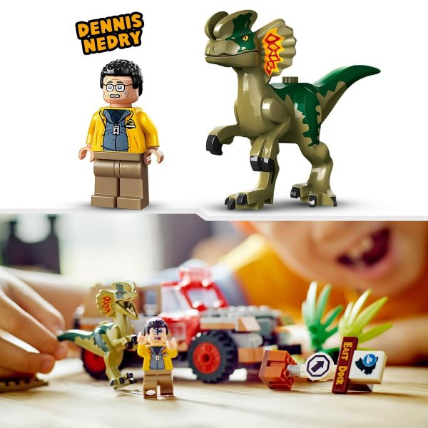 Playset Lego Jurassic Park 30th Anniversary 76958 Dilophosaurus Ambush 211 Pieces Online Sale