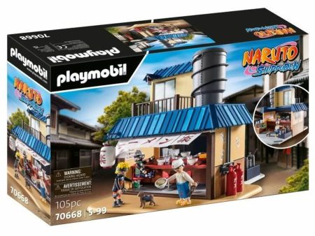 Playset Playmobil Naruto Shippuden: Ichiraku Ramen Shop 70668 For Cheap