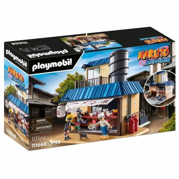 Playset Playmobil Naruto Shippuden: Ichiraku Ramen Shop 70668 For Cheap