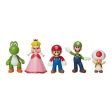 Set of Figures Super Mario Mario and his Friends 5 Pieces Discount