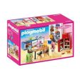 Playset Dollhouse Kitchen Playmobil 70206 (129 pcs) Online Sale