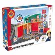 Playset Smoby Caserne de Pompiers Électronique Online Sale