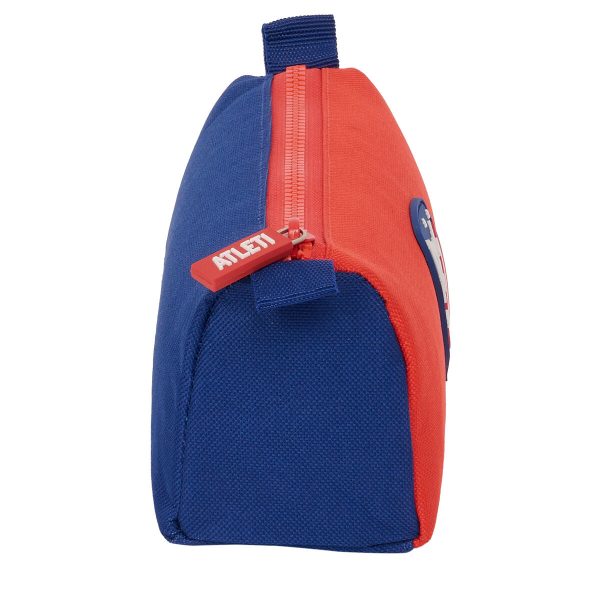 School Case Atlético Madrid Blue Red 21 x 8 x 7 cm For Cheap