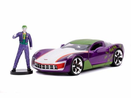 Playset Batman Joker & 2009 Chevy Corvette Stingray Cheap