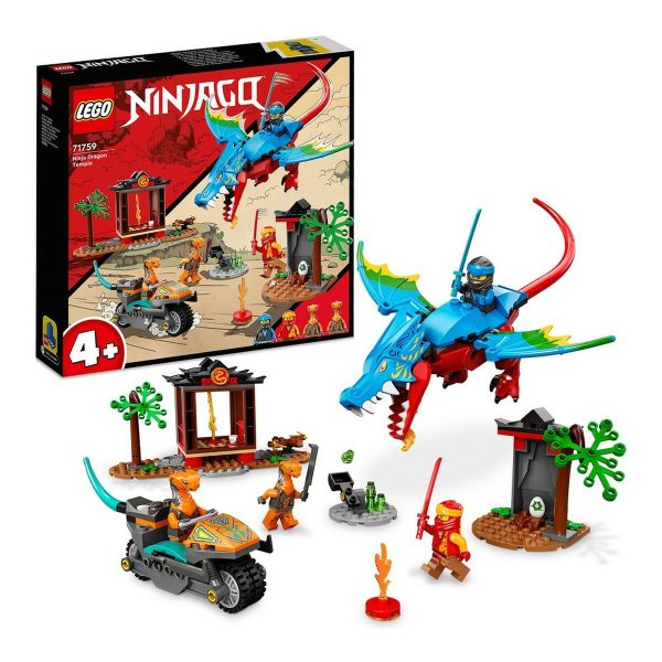 Playset Lego Ninjago Ninja Dragon Temple 161 Pieces 71759 Hot on Sale