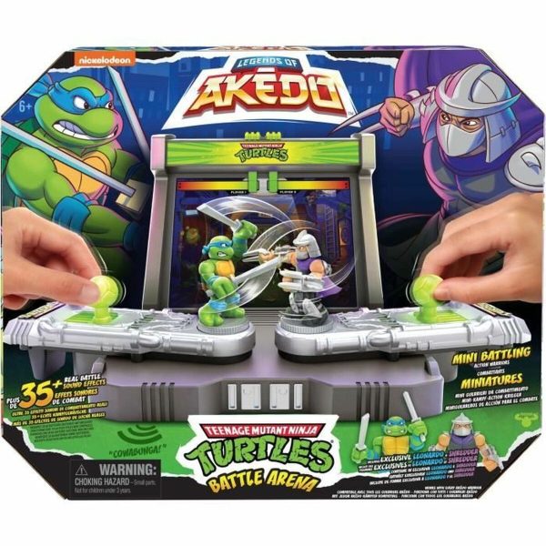 Battle arena Teenage Mutant Ninja Turtles Legends of Akedo: Leonardo vs Shredder Online now