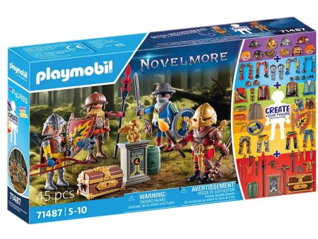 Playset Playmobil Novelmore 45 Pieces Online Hot Sale