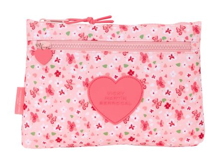 School Case Vicky Martín Berrocal In bloom Pink 23 x 16 x 3 cm Discount