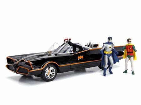 Playset Batman Batmóvil 1966 Classic 3 Pieces Light 17 cm Hot on Sale