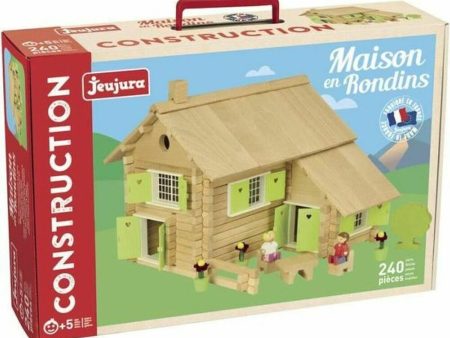 Playset Jeujura  Log house 240 Pieces Cheap