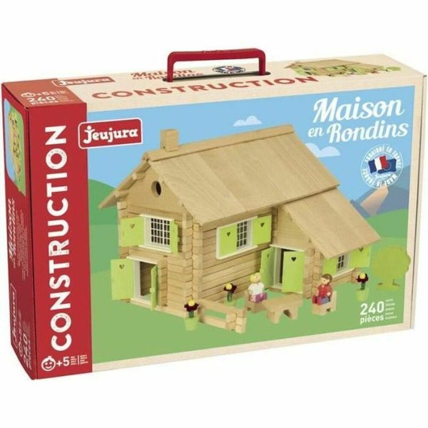 Playset Jeujura  Log house 240 Pieces Cheap