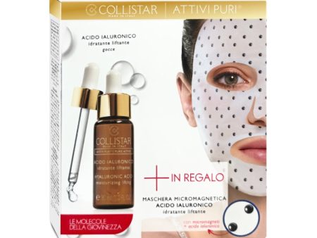 Collistar - Attive Puri - Acido Ialuronico Idratante Liftante - Maschera Micromagnetica Acido Ialuronico Idratante Liftante - Cofanetto donna on Sale