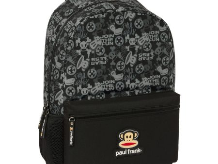 School Bag Paul Frank Join the fun Black 30 x 46 x 14 cm Online Sale