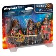 Set of Figures Novelmore Fire Knigths Playmobil 70672 (18 pcs) Sale