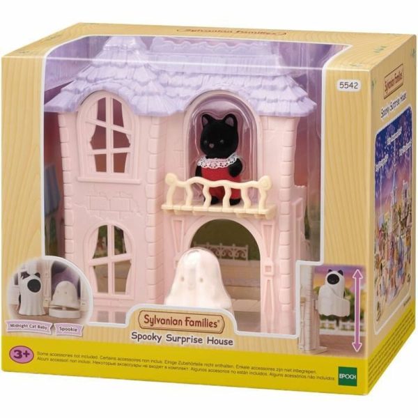 Playset Sylvanian Families The Haunted House For Children 1 Piece Hot on Sale