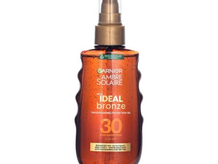 Garnier - Ambre Solaire - Ideal Bronze - Tan Enhancing Protection Oil - SPF 30 Hot on Sale