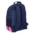 School Bag Safta Paris Pink Navy Blue 32 x 42 x 15 cm Supply