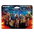 Set of Figures Novelmore Fire Knigths Playmobil 70672 (18 pcs) Sale