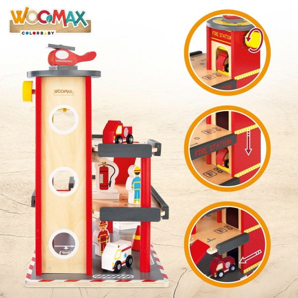 Fire Station Woomax 2 Units Hot on Sale