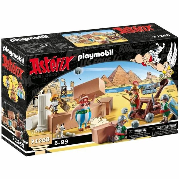 Playset Playmobil Astérix: Numerobis and the Battle of the Palace 71268 56 Pieces For Discount