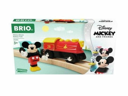 Playset Brio Micky Mouse Battery Train 3 Pieces Fashion