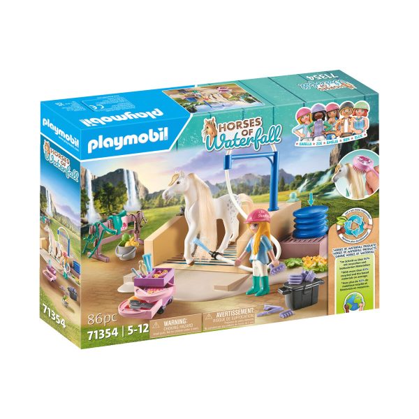 Playset Playmobil 71354 Horses of Waterfall 86 Pieces Cheap