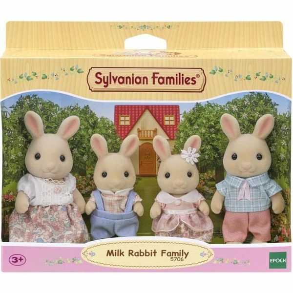 Figure Sylvanian Families 5706 Rabbit Family 4 Pieces Online