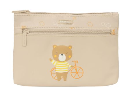 School Case Safta Osito Bear Beige 23 x 16 x 3 cm Online