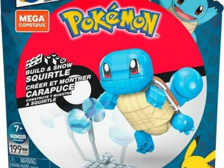 Playset Pokémon Squirtle Pokémon to Build 200 Pieces Hot on Sale