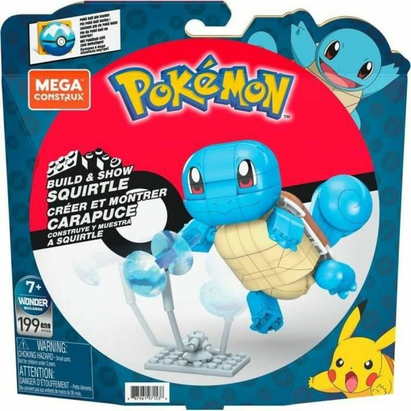 Playset Pokémon Squirtle Pokémon to Build 200 Pieces Hot on Sale