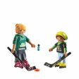 Playset Playmobil 71209 13 Pieces Hockey player Duo For Discount