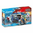 Playset City Action Prison Escape Playmobil 70568 Police Officer (161 pcs) on Sale