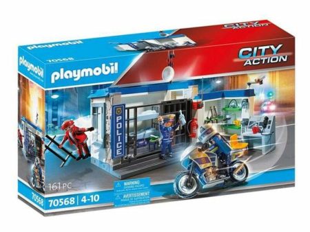 Playset City Action Prison Escape Playmobil 70568 Police Officer (161 pcs) on Sale