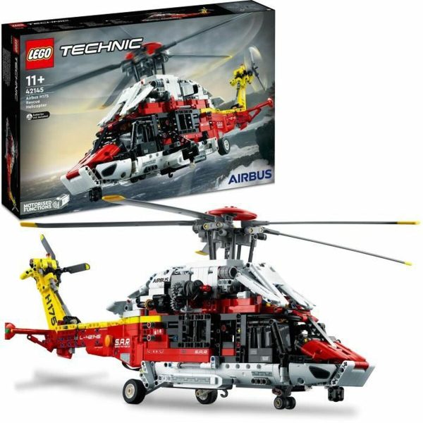 Vehicle Playset   Lego Technic 42145 Airbus H175 Rescue Helicopter         2001 Pieces Hot on Sale