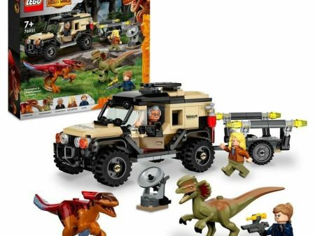 Playset Lego 76951 Jurassic World Transport of Pyroraptor and Dilophosaurus Fashion